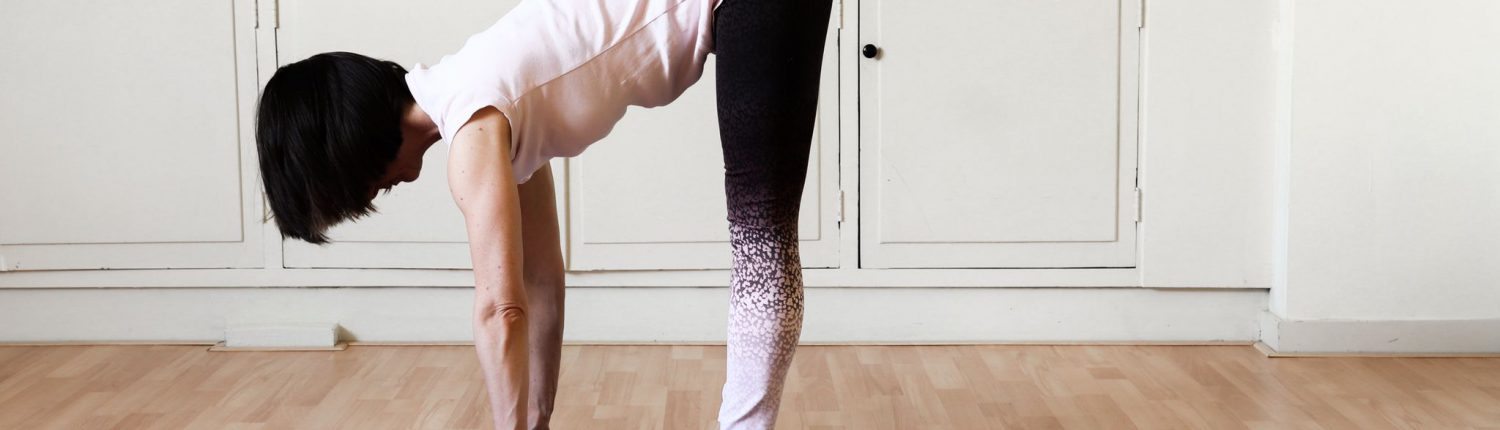 Yoga been- en buikstrekking